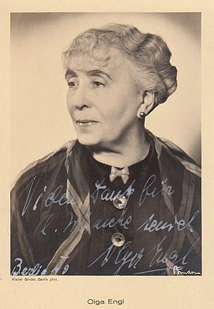 Olga Engl vor 1929; Urheber: Alexander Binder (18881929); Quelle: Wikimedia Commons; Lizenz: gemeinfrei