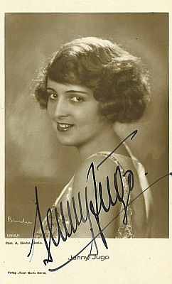 Jenny Jugo etwa 1928; Urheber: Alexander Binder (1888–1929); Quelle: Wikimedia Commons; Lizenz: gemeinfrei