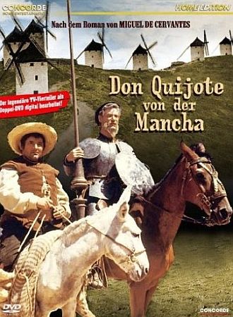 Abbildung DVD-Cover "Don Quijote von der Mancha" (erschienen November 2006) mit freundlicher Genehmigung von "Concorde Home Entertainment"; Copyright Concorde Home Entertainment