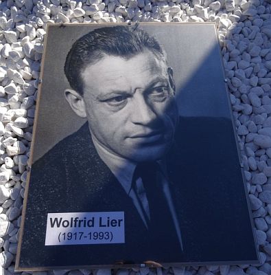 Grabstelle von Wolfrid Lier; Foto Zur Verfgung gestellt von Ren Hafurther; Copyright Ren Hafurther