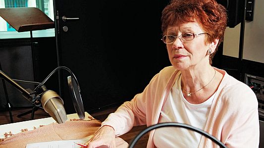 Lotti Krekel spricht die Oma in "Heul doch!" nach dem Roman von Melanie Arns; Deutschlandradio (EA: 24.09.2008); mit freundlicher Genehmigung des Fotografen Sandro Most; Copyright Sandro Most