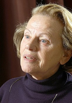 Gudrun Ritter spricht die Mutter Rugh in dem Hrspiel "Das rmische Bad" von Ralph Oehme (EA: 06.05.2007); Foto mit freundlicher Genehmigung