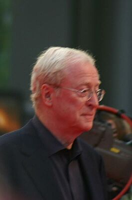 Michael Caine anlässlich der Vorstellung des des Kinofilms "Batman Beginns" (15.06.2005); Copyright Bodo Petermann, BP PHOTO