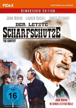 "Der Letzte Scharfschütze": Abbildung DVD-Cover mit freundlicher Genehmigung von Pidax-Film, welche den Western Mitte April 2016 auf DVD herausbrachte