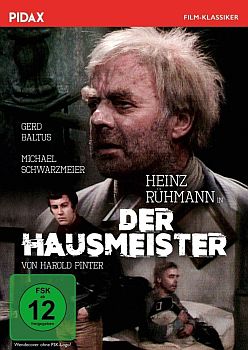"Der Hausmeister": DVD-Cover mit freundlicher Genehmigung von Pidax-Film, welche das Stück Mitte Februar 2016 auf DVD herausbrachte.