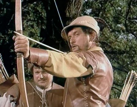 Hans von Borsody als "Robin Hood, der edle Räuber"; Foto freundlicherweise zur Verfügung gestellt von "Pidax film"
