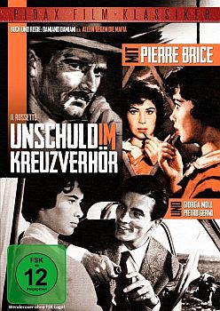 "Unschuld im Kreuzverhr": Abbildung DVD-Cover mit freundlicher Genehmigung von Pidax-Film, welche den Krimi Mitte Mrz 2015 auf DVD herausbrachte.