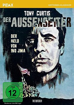  "Der Auenseiter"Der Held von Iwo Jima: Abbildung DVD-Cover mit freundlicher Genehmigung von Pidax-Film, welche das Kriegsdrama am 11. November 2022 auf DVD herausbrachte. 