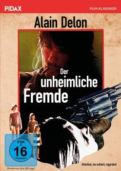 "Der unheimliche Fremde": Abbildung DVD-Cover mit freundlicher Genehmigung von Pidax-Film, welche das Filmdrama Ende März 2021 auf DVD herausbrachte