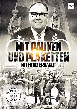 "Mit Pauken und Plaketten": Abbildung DVD-Cover mit freundlicher Genehmigung von Pidax-Film, welche die Produktion am 10. September 2021 auf DVD herausbrachte.