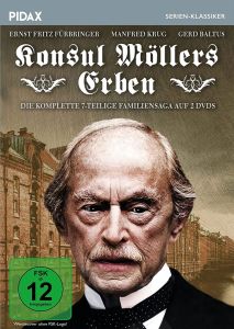 "Konsul Mllers Erben": Abbildung DVD-Cover mit freundlicher Genehmigung von Pidax-Film, welche die Familiensaga Ende Juli 2022 auf DVD herausbrachte.