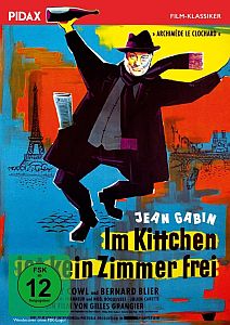 "Im Kittchen ist kein Zimmer frei": Abbildung DVD-Cover mit freundlicher Genehmigung von Pidax-Film, welche die Komödie Mitte April 2017 auf DVD herausbrachte.
