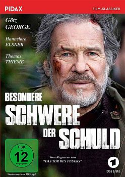 "Besondere Schwere der Schuld": Abbildung DVD-Cover mit freundlicher Genehmigung von Pidax-Film, welche die ARD-Produktion am 31. Juli 2021 auf DVD herausbringt 