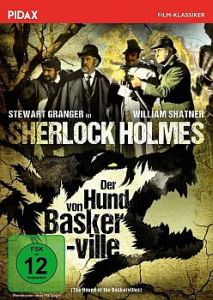 "Der Hund von Baskerville": Abbildung DVD-Cover mit freundlicher Genehmigung von Pidax-Film, welche den Krimi Mitte im Juli 2018 auf DVD herausbrachte.