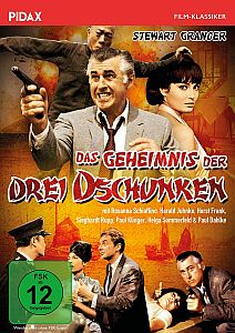 "Das Geheimnis der drei Dschunken": Abbildung DVD-Cover mit freundlicher Genehmigung von Pidax-Film, welche den Krimi im Juli 2020 auf DVD herausbrachte.