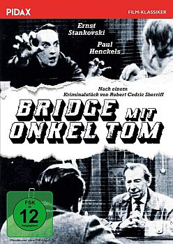 "Bridge mit Onkel Tom": Abbildung DVD-Cover mit freundlicher Genehmigung von Pidax Film, welche den Krimi Anfang Juli 2019 auf DVD herausbrachte.