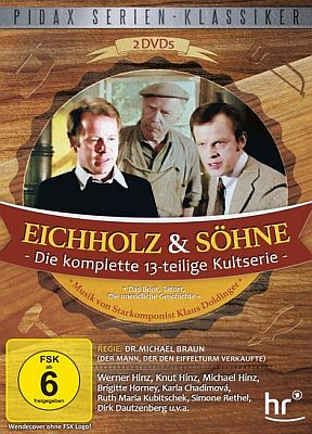 DVD-Cover: Eichholz & Söhne;  Abbildung DVD-Cover mit freundlicher Genehmigung von "Pidax film"