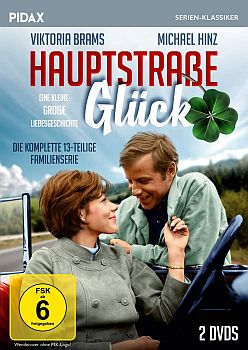 "Hauptstraße Glück": Abbildung DVD-Cover mit freundlicher Genehmigung von Pidax-Film, welche die Serie Anfang Mai 2019 auf DVD herausbrachte.