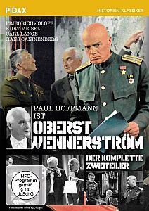 "Oberst Wennerstrm": Abbildung DVD-Cover mit freundlicher Genehmigung von Pidax-Film, welche den Zweiteiler im Januar 2017 auf DVD herausbrachte.
