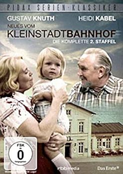 Abbildung DVD-Cover zu "Neues vom Kleinstadtbahnhof"; mit freundlicher Genehmigung von Pidax-Film, welche die Produktionen Anfang Mai 2011 bzw. Anfang Oktober 2011 auf DVD herausbrachte.
