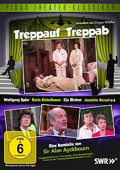 "Treppauf���Treppab": Abbildung DVD-Cover mit freundlicher Genehmigung von Pidax Film, welche die Kom�die am 27.09.2013 auf DVD herausbrachte.