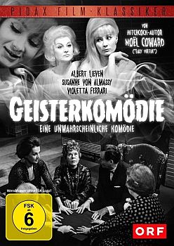 "Geisterkomödie": Abbildung DVD-Cover mit freundlicher Genehmigung von Pidax-Film, welche die Komödie am 20.10.2015 auf DVD herausbrachte.