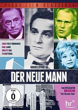 "Der neue Mann": Abbildung DVD-Cover mit freundlicher Genehmigung von Pidax-Film, welche die Produktion im Juni 2013 auf DVD herausbrachte