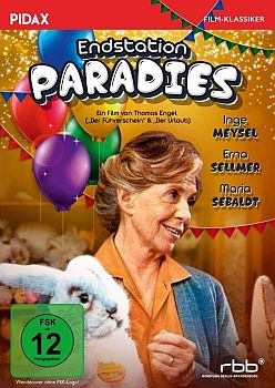 "Endstation Paradies": Abbildung DVD-Cover mit freundlicher Genehmigung von Pidax-Film, welche die Produktion am 08.11.2019 auf DVD herausbrachte.