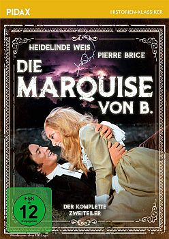 "Die Marquise von B."; DVD-Cover mit freundlicher Genehmigung von Pidax-Film, welche den Zweiteiler im Juli 2020 auf  DVD herausbrachte.