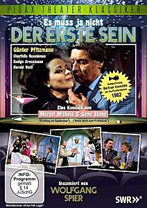 "Es muss ja nicht der erste sein": Abbildung DVD-Cover mit freundlicher Genehmigung von Pidax-Film, welche die Komödie Anfang Juni 2015 auf DVD herausbrachte.