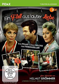 "Ein Fall aus lauter Liebe": Abbildung DVD-Cover mit freundlicher Genehmigung von Pidax-Film, welche die Produktion Mitte Juli 2019 auf DVD herausbrachte.