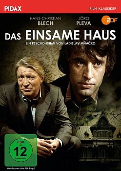 "Das einsame Haus": Abbildung DVD-Cover mit freundlicher Genehmigung von Pidax-Film, welche den Psychothriller Mitte März 2018 auf DVD herausbrachte.