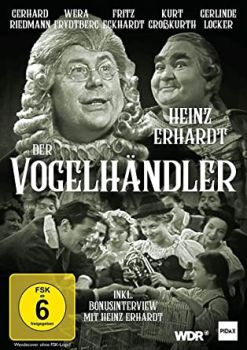 "Der Vogelhändler": Abbildung DVD-Cover mit freundlicher Genehmigung von "Pidax film", welche die Operetten-Verfilmung Anfang Februar 2023 auf DVD herausbrachte.