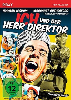 "Ich und der Herr Direktor": Abbildung DVD-Cover mit freundlicher Genehmigung  von Pidax-Film, welche die Komödie Ende Mai 2020 auf DVD herausbrachte