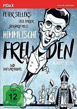 "Himmlische Freuden":  Abbildung DVD-Cover mit freundlicher Genehmigung von Pidax-Film, welche die Komödie Mitte August 2020 auf DVD herausbrachte.