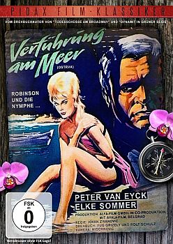 "Verfhrung am Meer": Abbildung DVD-Cover mit freundlicher Genehmigung von Pidax-Film, welche das Melodram Anfang November 2014 auf DVD herausbrachte