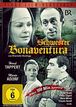 "Schwester Bonaventura": Abbildung DVD-Cover mit freundlicher Genehmigung von Pidax-Film, welche den Krimi am 07.06.2013 auf DVD herausbrachte.