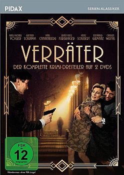 "Verräter": Abbildung DVD-Cover mit freundlicher Genehmigung von "Pidax Film", welche den Dreiteiler am 6. November 2020 auf DVD herausbrachte