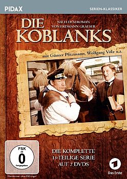  "Die Koblanks": DVD-Cover mit freundlicher Genehmigung von Pidax-Film, welche den Serienklassiker am 10.11.2017 auf DVD herausbrachte.