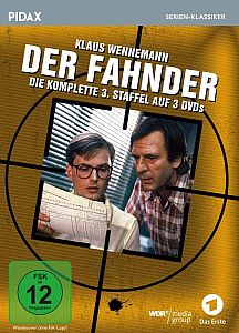 "Der Fahnder": Abbildung DVD-Cover (Staffel 3) mit freundlicher Genemigung von "Pidax Film",welche die Staffeln 1 bis 5 zwischen März und Juli 2020 auf DVD herausbrachte.