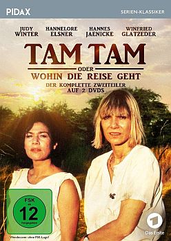 "Tam Tam oder Wohin die Reise geht": Abbildung DVD-Cover mit freundlicher Genehmigung von Pidax-Film, welche den Zweiteiler Ende November 2019  auf DVD herausbrachte.