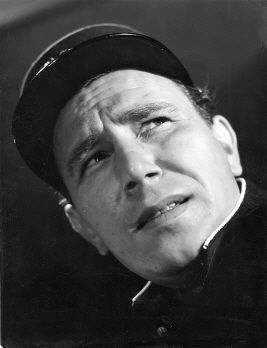 Fred Tanner in "Der 10. Mai" (1957); Quelle/Link:  cyranos.ch bzw. Archiv "Praesens-Film AG"Zürich", mit freundlicher Genehmigung von Peter Gassmann (Praesens-Film AG,Zürich); Copyright Praesens-Film AG