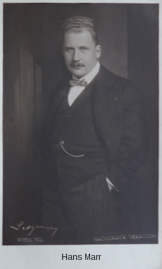 Hans Marr: Urheber des Fotos: Franz Xaver Setzer (18861939); Quelle: www.cyranos.ch