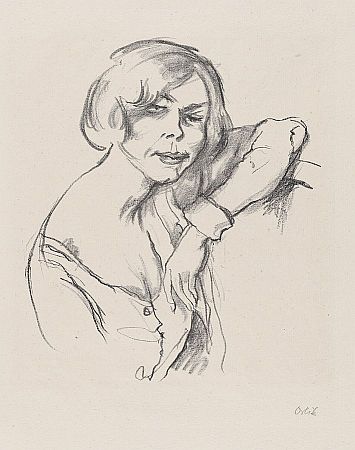 Gertrud Eysold als Lulu auf einer Lithografie von Emil Orlik (1870–1932); Sammlung: "Metropolitan Museum of Art"; Quelle: Wikimedia Commons; Lizenz: CC0 1.0 (Verzicht auf das Copyright)