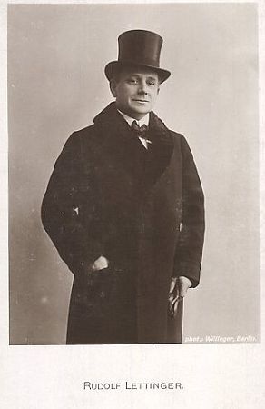 Rudolf Lettinger fotografiert von Wilhelm Willinger (1879 – 1943)