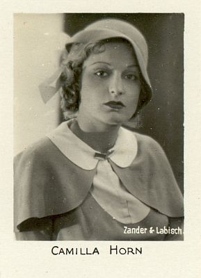 Camilla Horn; Urheber: Fotoatelier "Zander & Labisch" (Albert Zander und Siegmund Labisch (1863–1942)); Quelle: virtual-history.com; Lizenz: gemeinfrei