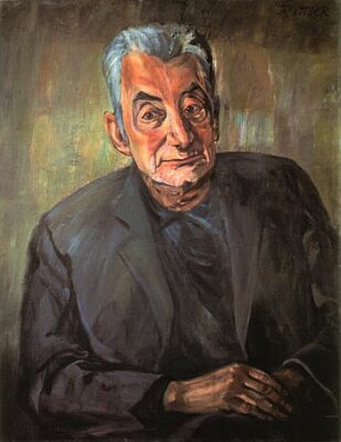 Rudolf Vogel 1965; Portrait von Gnter Rittner; Copyright Gnter Rittner; mit freundlicher Genehmigung von Gnter Rittner