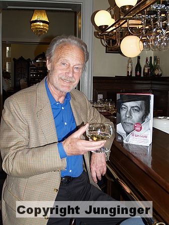 Karl Walter Diess bei der Buchpräsentation "Klausjürgen Wussow. Sein Leben mit IdaKrottendorff" von Barbara und AlexanderWussow in Berlin im April2009; Copyright Tanja Golbeck-Junginger