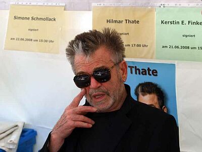 Hilmar Thate, aufgenommen anlsslich des "Berliner Bcherfestes2008"; Copyright Christian Behring