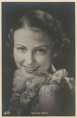 Die Schauspieler Carola Hhn; Urheber: Gregory Harlip (?1945); Quelle: cyranos.ch; Lizenz: gemeinfrei